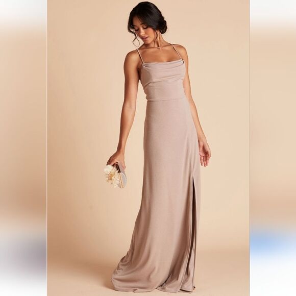 Birdy Grey Dresses & Skirts - Birdy Grey ASH DRESS CREPE TAUPE